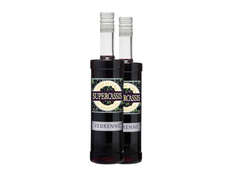 Licores VÉDRENNE Supercassis Garrafa Medium (0.5 L - 2 Unidades)