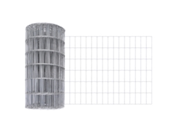 Conjunto 1 Cerca Euro Vidaxl Prateado Ferro (0,4 X 50 M)