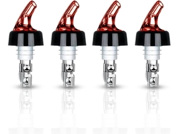 Garrafa Despejo Precisao 4 Pecas 40ml Bola, para Industria Hoteleira, Vermelho ZYBLSSBB