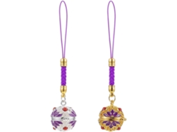 Elegante conjunto de 2 chaveiros e difusores decorativos em cobre resistente à ferrugem.
