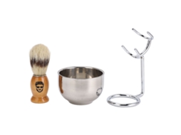 Pincéis Para Barba Limpeza E Arrumação Conjunto Completo