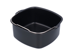 Forma de Bolo S/MARCA, Ferro, 18cm, para Fritadeira, Acessório de Cozinha