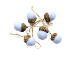 Felt Pine Cone Pequena Bola de Abóbora LAXISCREED