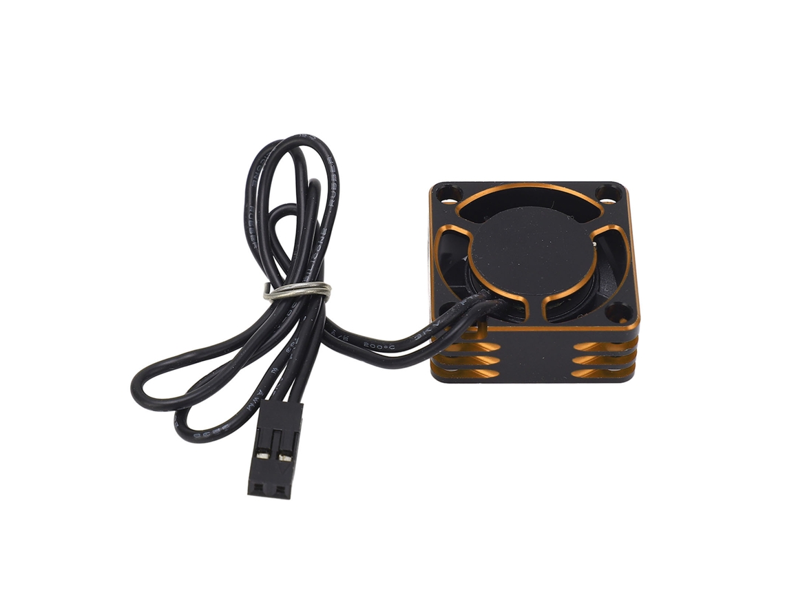 Ventilador Resfriamento Motor Esc 25mm 19000rpm Ouro Rc