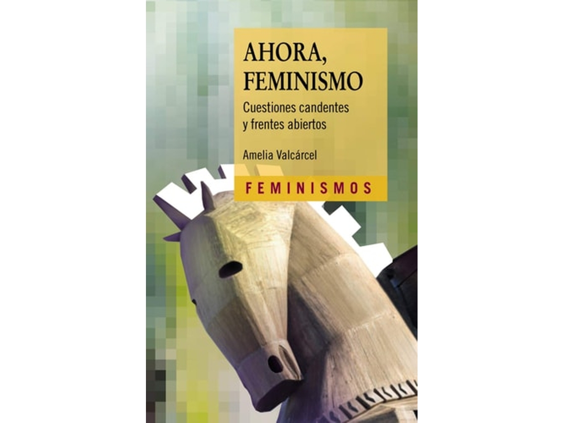 Livro Ahora, Feminismo Da Editorial Catedra De Amelia Valcárcel (espanhol)
