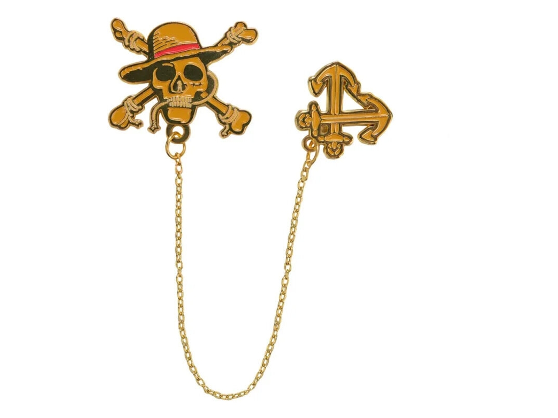 Marcador Com Corrente Logo Monkey D. Luffy