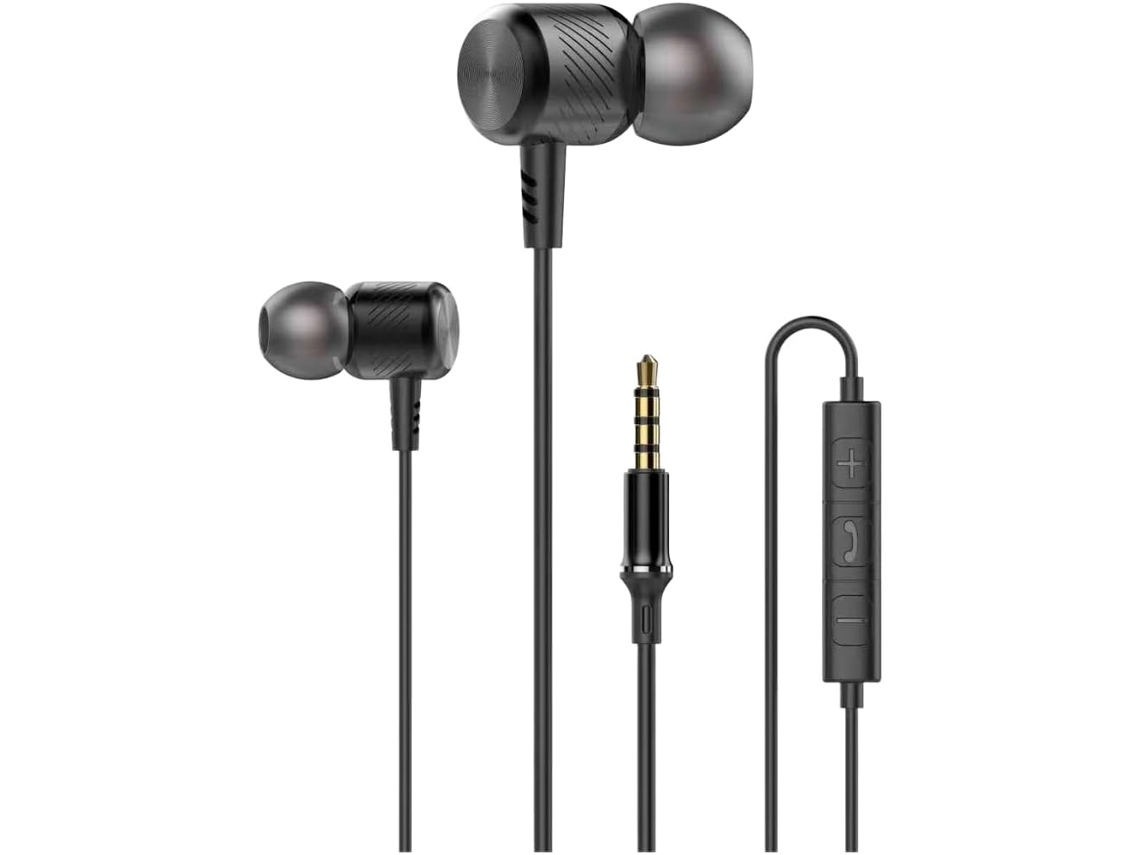Fone De Ouvido Com Fio Tipo C Microfone E Som Alta Fidelidade Para