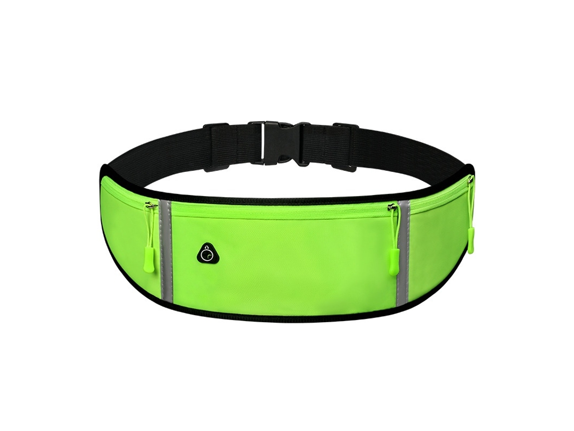 Lurelia Mochila Tática, 2 Cintos De Corrida Verdes, Cinto Ajustável Com Compartimento