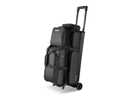 Bolsa Para Bolas De Boliche Com 3 Bolas E Rodas Duplas 790 X 320 X 390 Mm Preto Vevor