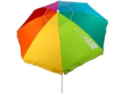 Guarda-Sol de Praia AKTIVE Proteção UV50  (Multicor - Poliéster - 220x220x209 cm)