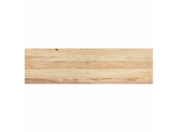 vidaXL Tapetes de escada 2 pcs 90x30x2 cm carvalho maciço não tratado