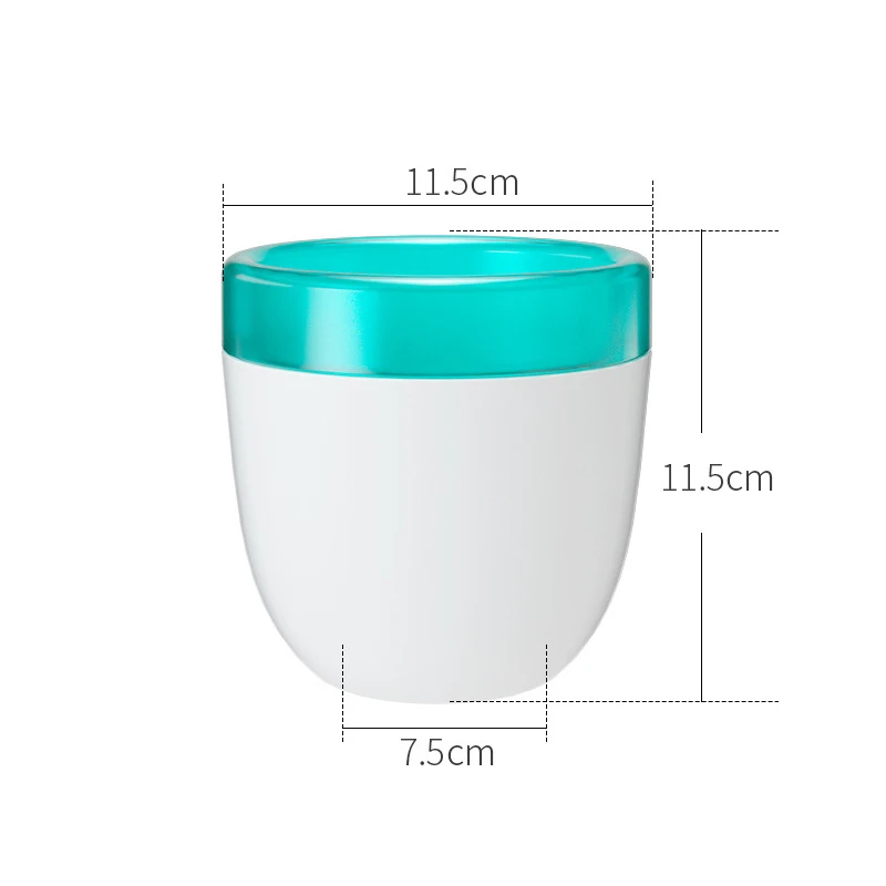 Vaso para Jardim ou Escritório com Reservatório de Água MDUG (preto)