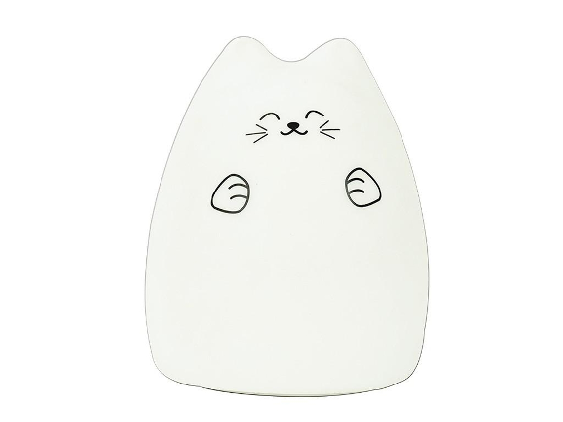 Luz Nocturna Silicona Led Con Usb Gato
