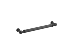 Puxador para Mobiliário em Zamac Distância Entre Eixos de 160 Mm Verniz Preto Mate Conjunto de 6mm HARDWAREXCHANGE