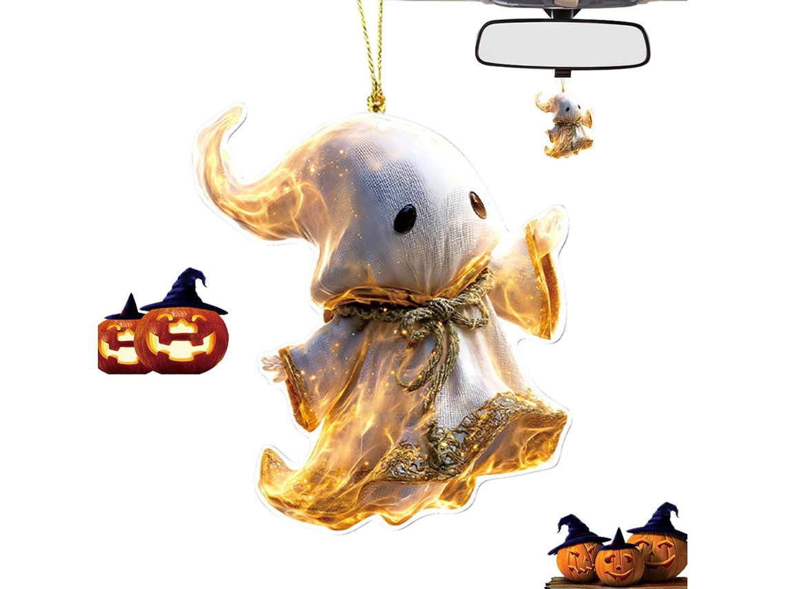 Árvore Fantasma 2d Em Acrílico Para Decoração De Halloween | Interior