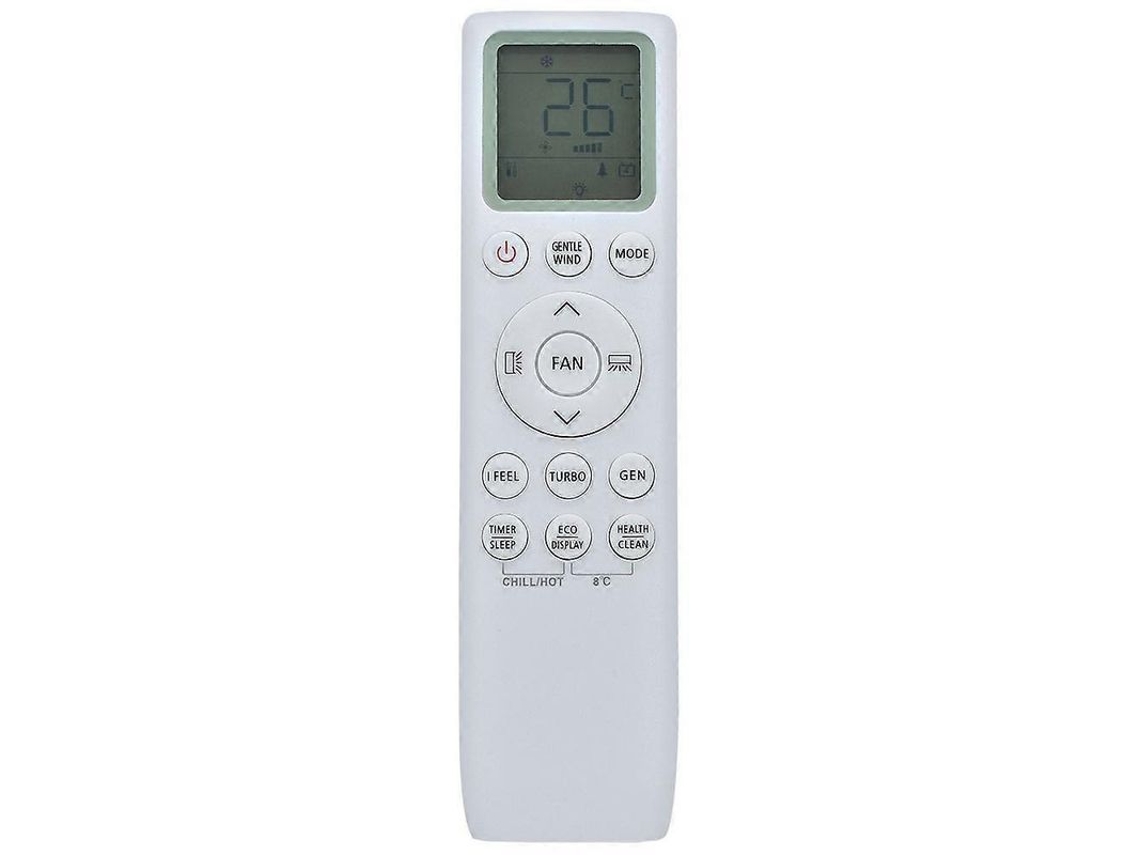 2026 controle Remoto Original para Ar Condicionado Tcl Conversão Fahrenheit Celsius