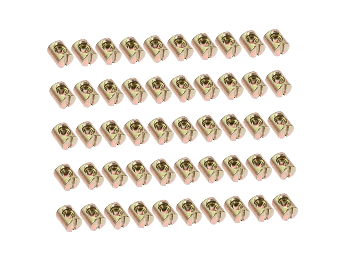 Conjunto De 55 Parafusos De Cabeça Cilíndrica Com Fenda Para Móveis E Cadeiras, Conectores En Aço Singular