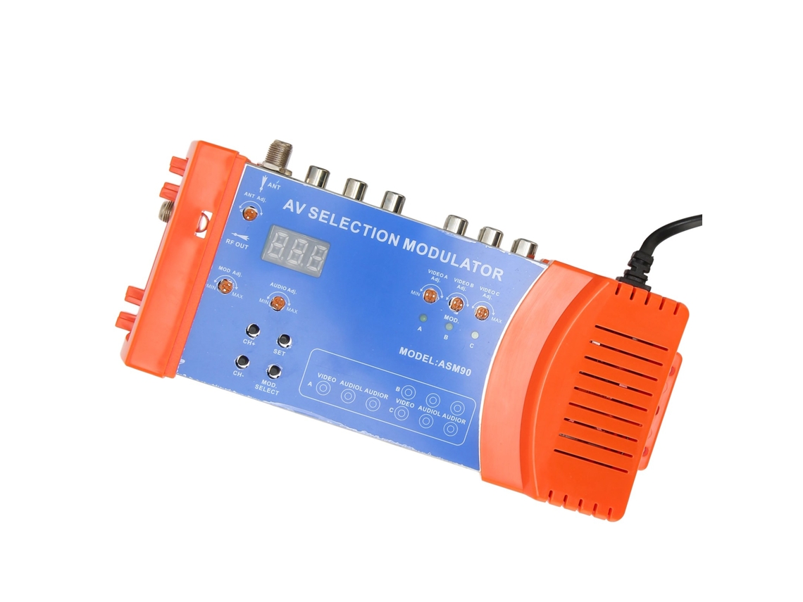 Modulador Rf Profissional LAXISCREED Pal Ntsc Vhf Uhf