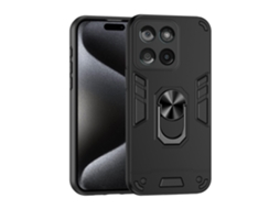 Capa Para Celular 360 ​​warrior Com Ventosa Magnética Para Carropreto - Moto E14