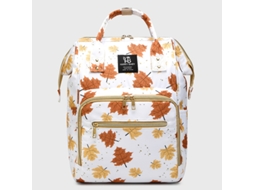 Mochila De Maternidade Lazer Grande Capacidade Impressa Maple Leaf Mochila Elegante E Conveniente Bolsa De Viagem Gertiz