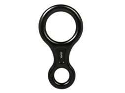 Descensor Figure 8 35kn Equipamento de Escalada Preto