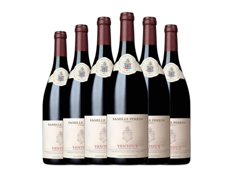 Vinho FAMILLE PERRIN Rouge Côtes du Ventoux (0.75 L - 6 Unidades)