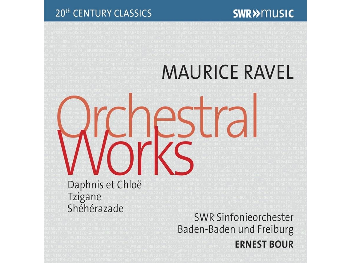 CD Bour,Ernest/SWR Sinfonieorchester Baden-Baden - Orchesterwerke (1CD)