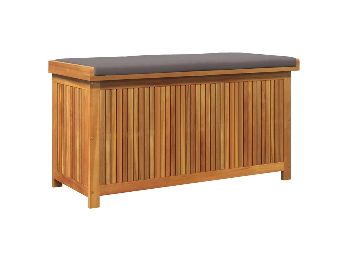 Cushion Box, Cushion Boxes Vidaxl Marrom Madeira De Acácia (113 X 50 X 60.5 Cm)