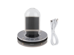 Relógio de Tubo Nixie Wifi Rgb com Display de Tempo e Clima 12/24h | S/MARCA