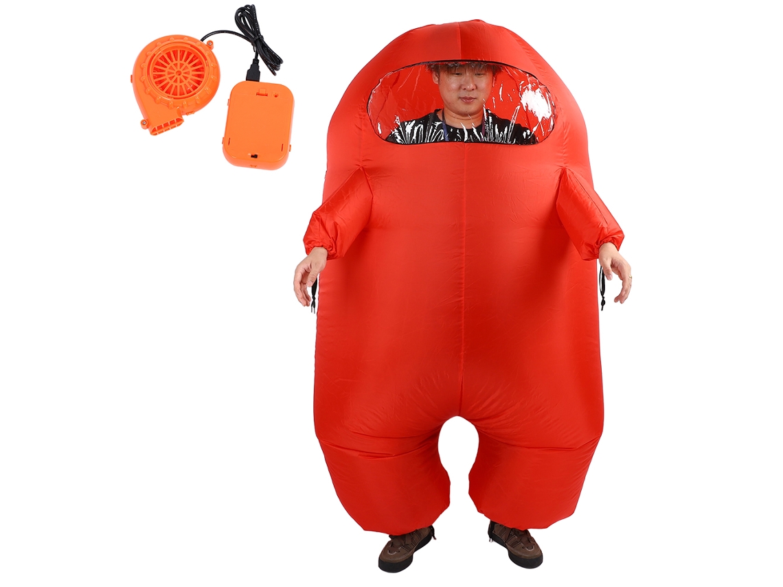 Traje Inflável De Astronauta Espacial Para Halloween E Cosplay De Anime Jogo Traje Completo