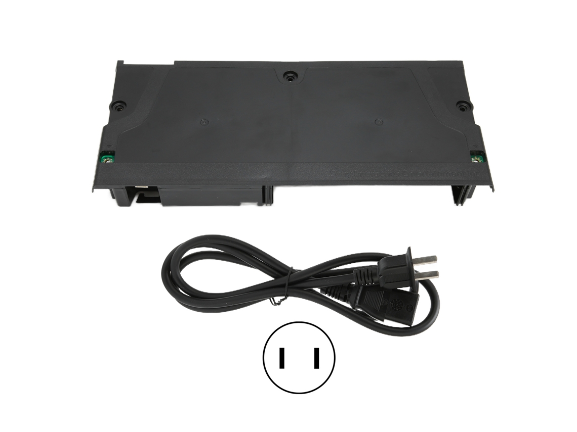 Fonte de Alimentação Interna para Ps4 Pro, Adaptador de 4 Pinos com Cabo de Energia. EOOCOO