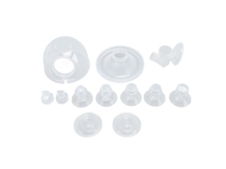 Mali peças de Reposição para Bomba de Leite 27mm com 5 Flanges e 2 Válvulas Momcozy S9/s10/s12