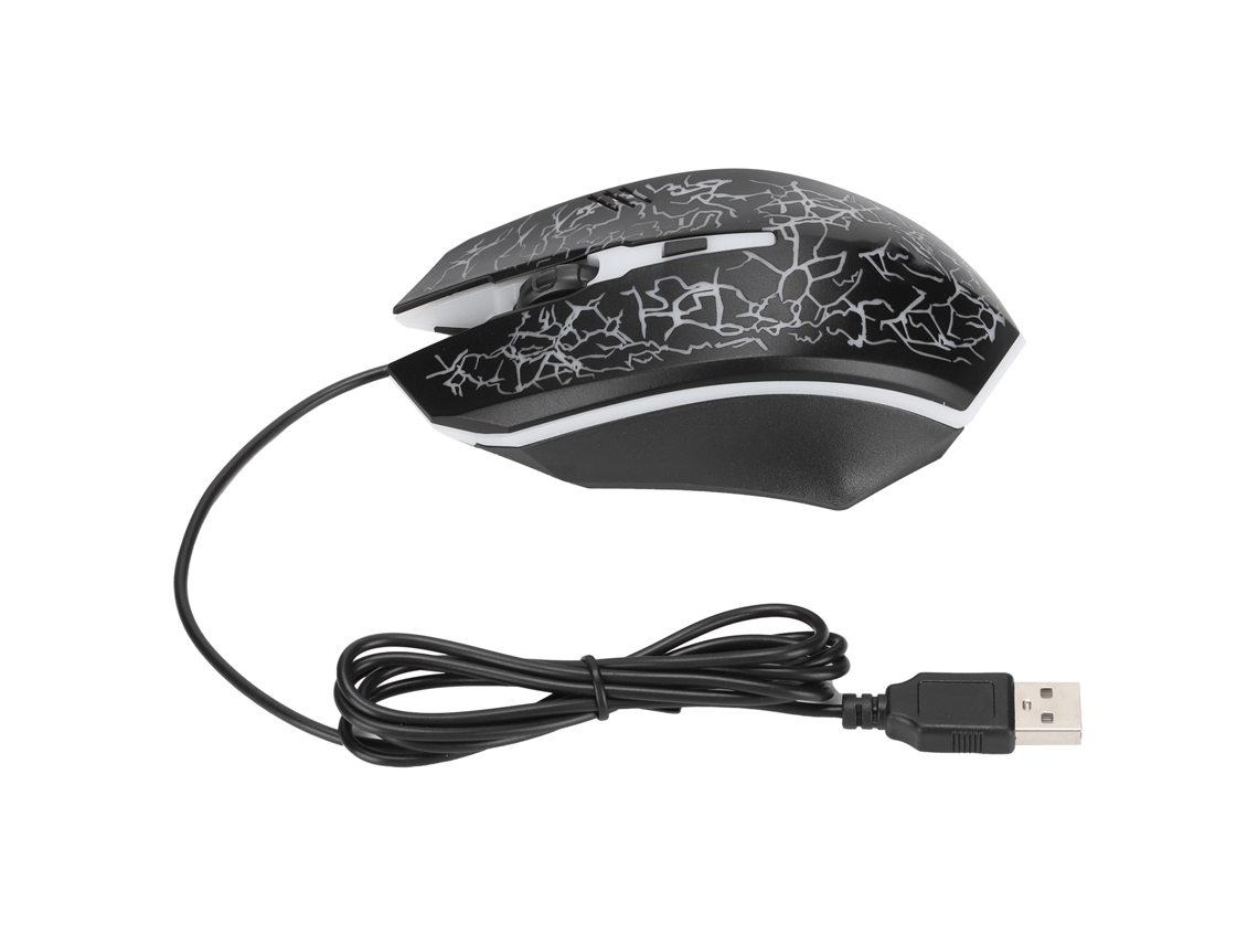 Rato com Fio LAXISCREED Usb Iluminação