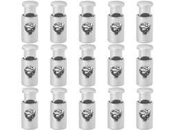 Clips Para Espetos De Churrasco Clispeed, 15 Unidades, Antiderrapantes, Em Liga De Alumínio, Instalação Rápida, Ideais