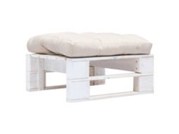 Pallet Ottoman, Pallet Ottomans Vidaxl Bege Madeira De Pinho Impregnada (n/a)