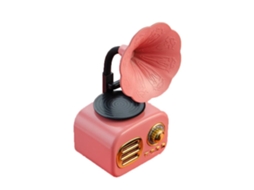 Mini Caixa De Som Portátil Retrô Bluetooth Com Cartão Tf, Alto Falante Sem Fio, Tocador De Música Olysi Shop