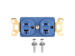 Tomada Duplex Monoaudio Cobre Puro Prateada Ouro 24k 20a