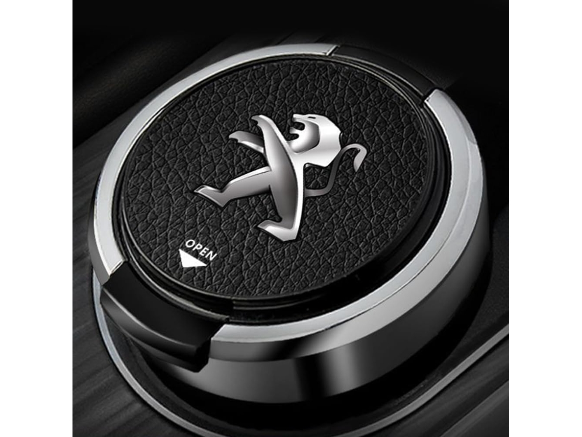 Cinzeiro Para Carro Peugeot 4008 408 5008 208 208l E2008 307sw, Multifuncional Removível Com Tampa E