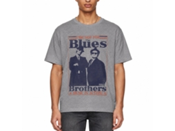 Rockinstone The Blues Brothers Movie World Class Heather Graphite Adult T-shirt Size:xxl