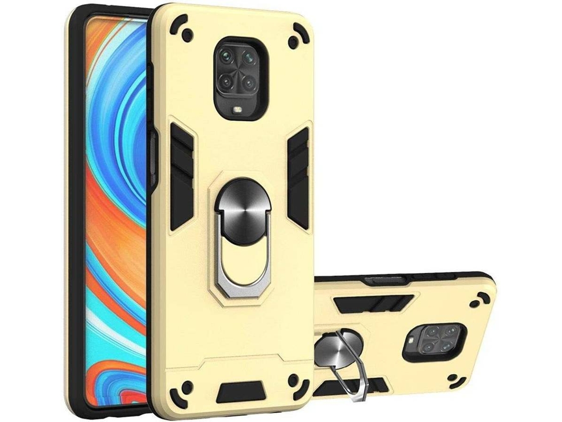 Capa Xiaomi Redmi Note 9S HONGWE. Robusta Dourado