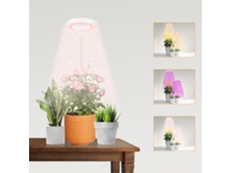 Lâmpada Led Para Cultivo, Lâmpada De Cultivo Halo Para Plantas De Interior, Luz Branca Suave Para O Crescimento De Suculentas, Min Aquaforge