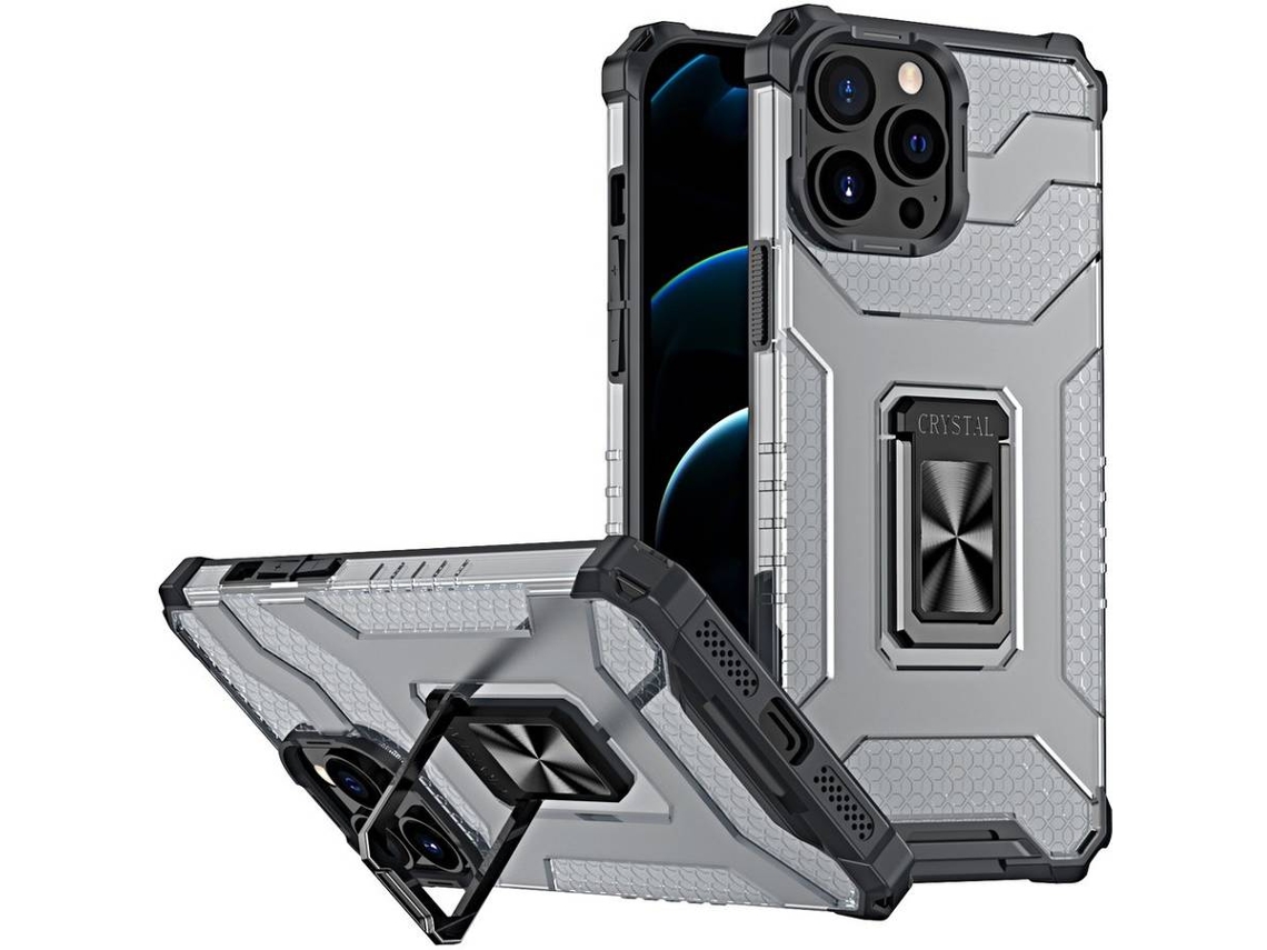 Capa Apple iPhone 13 Pro LMOBILE Crystal Preto