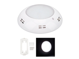 Luz LED de piscina 18W AC12V IP68 à prova d'água ABS PC branca para piscina e aquário S/MARCA