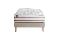 Colchão Base Le Doux MARMOTTES Espuma com memória Bege (90x190cm)