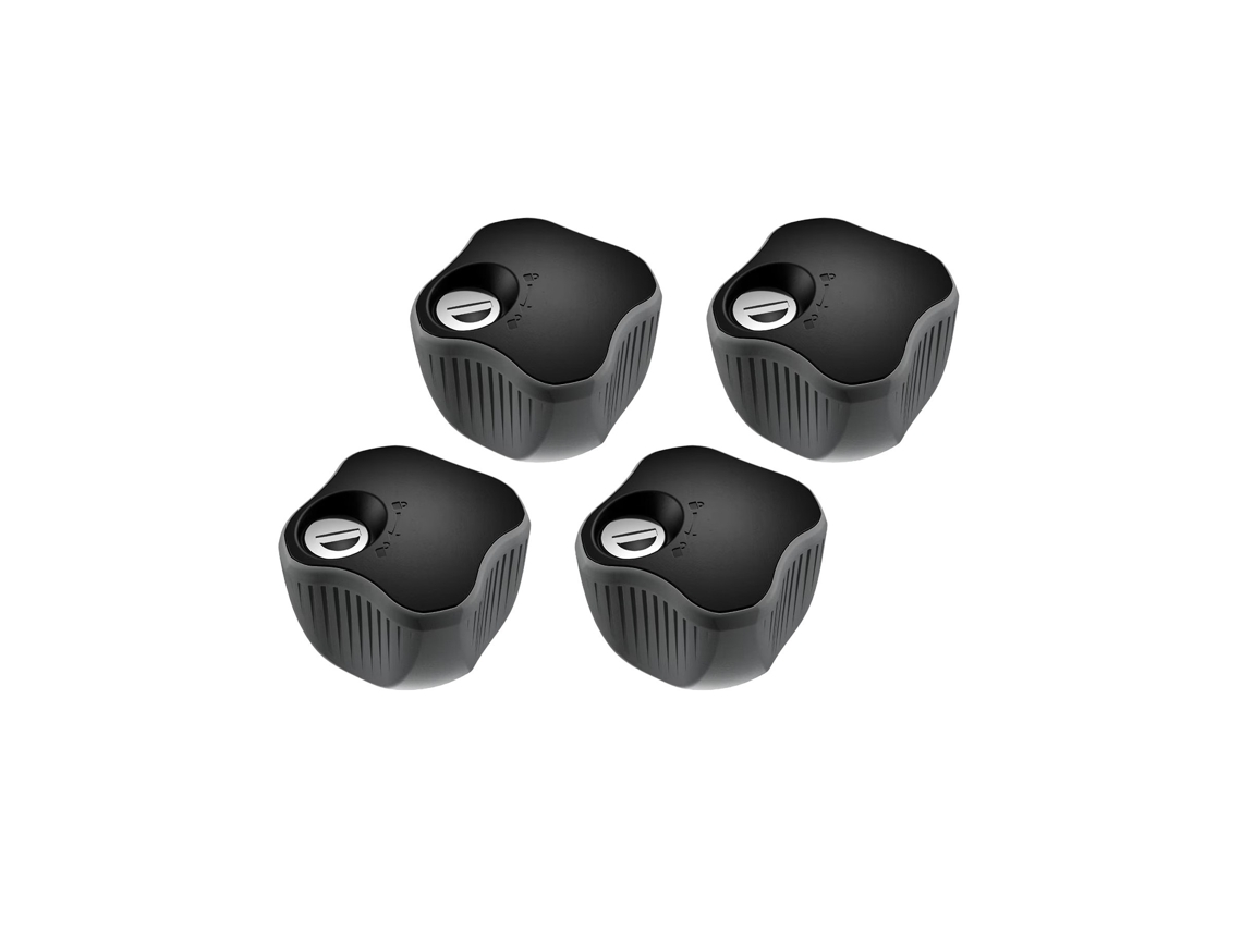Conjunto de 4 fechaduras THULE molette verouillable 527 2016