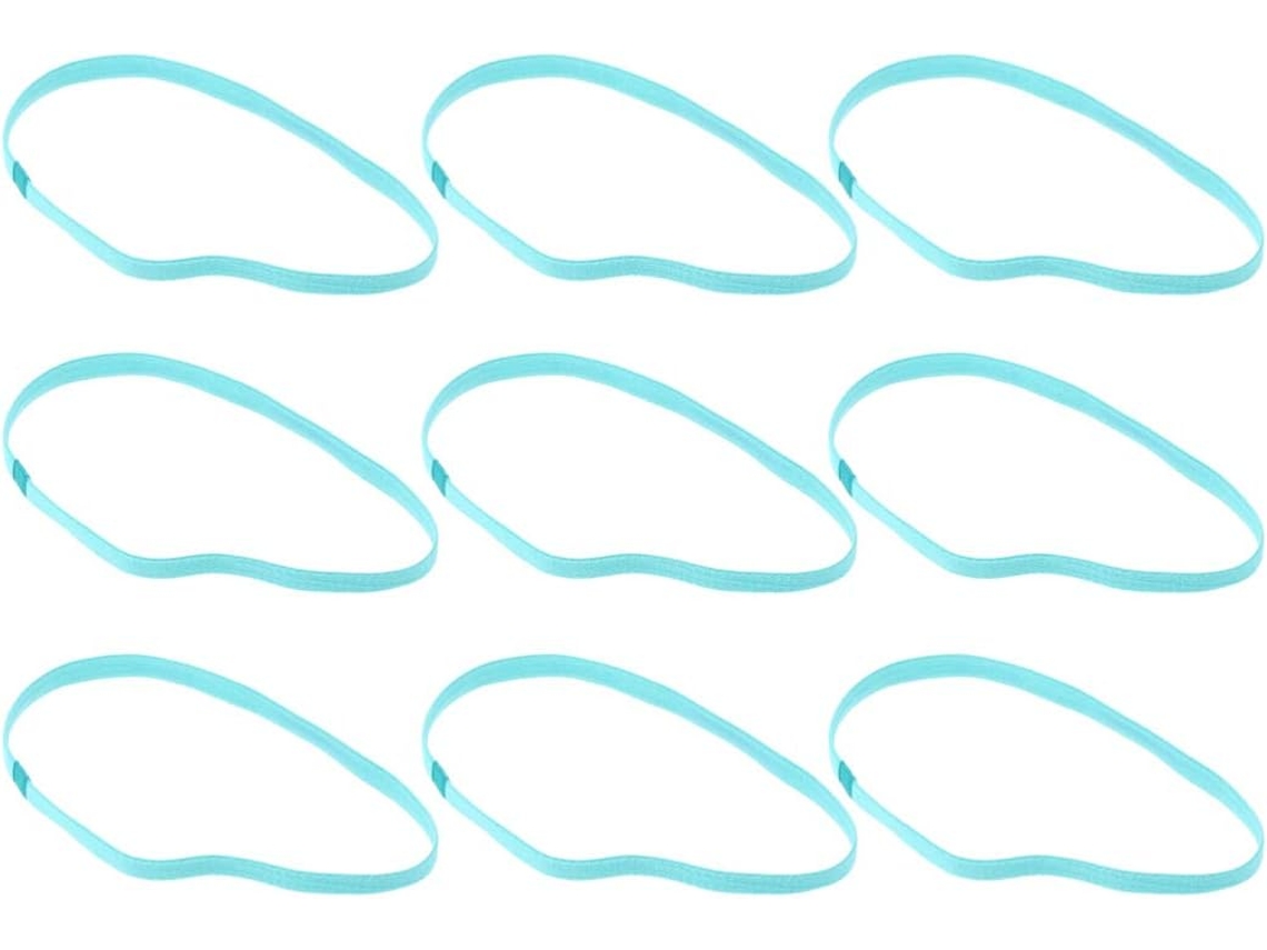 18 Mini Elásticos De Cabelo, Esportivos