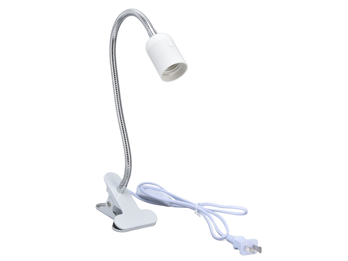 2026 soporte de Lâmpada de Mesa Clip E27/e26 Ajustável 360 Graus Material Durável 100 240v Plug Us