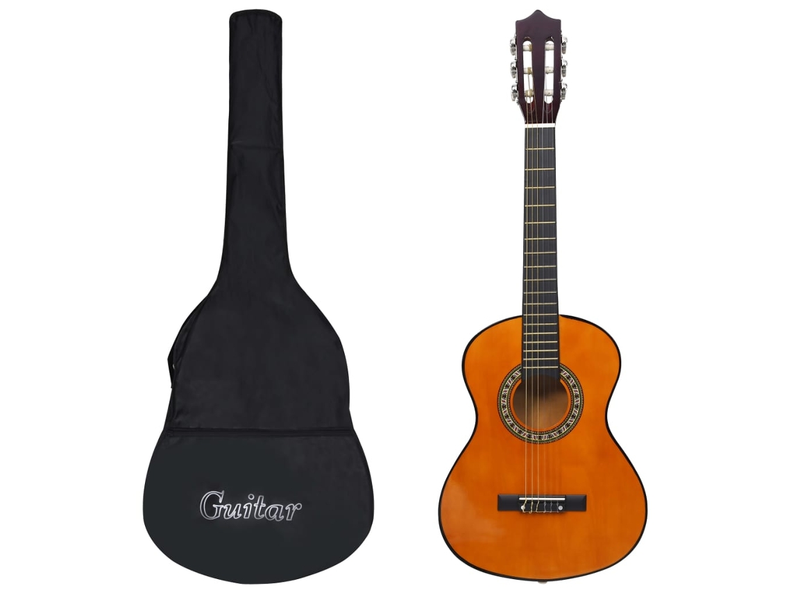 Guitar With Bag, Guitar With Bags Vidaxl (1/2 34")