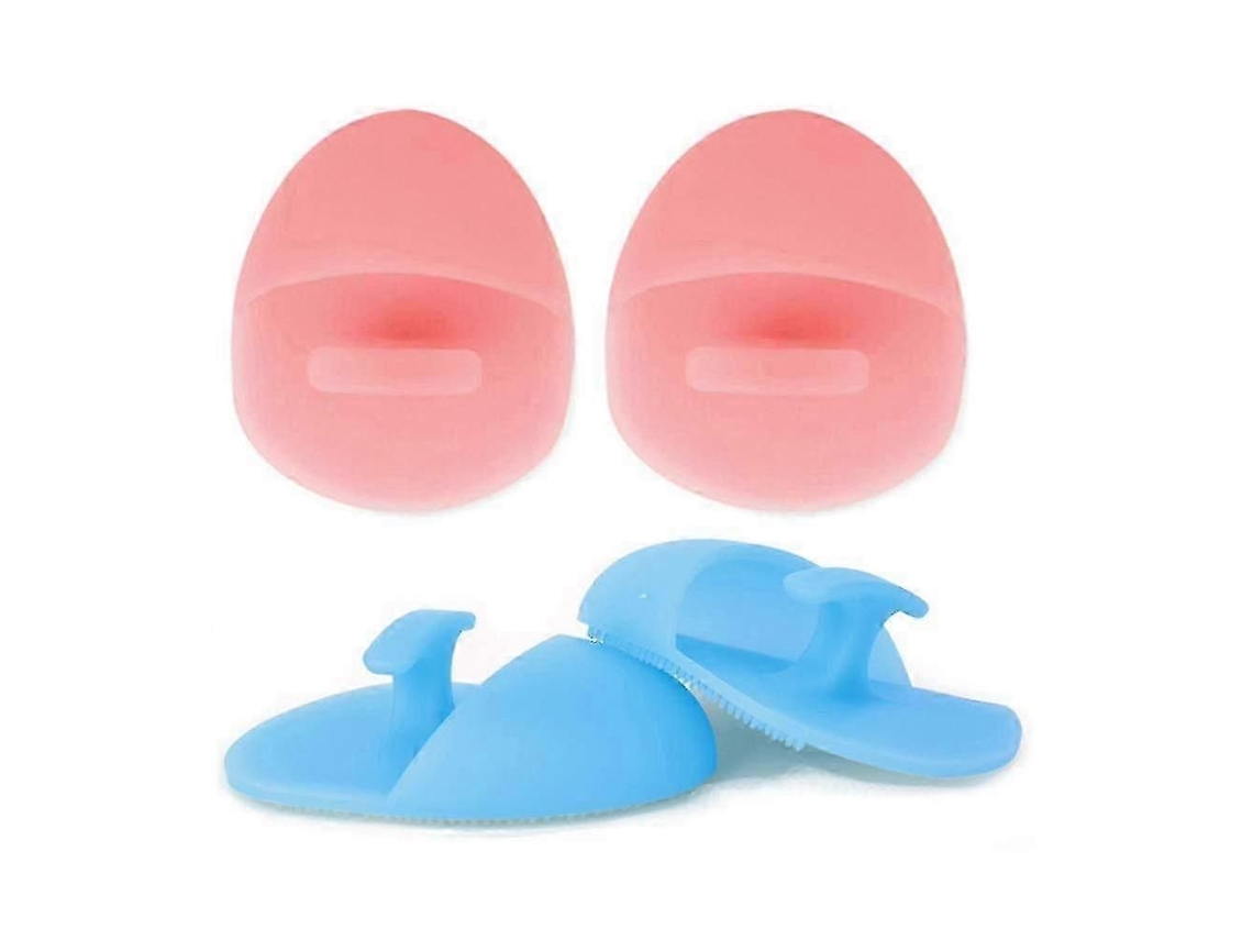 Escova de Limpeza Facial Silicone, Manual para Facial, Massageador e Esfoliante Tapete Po Rtátil GOKOCO