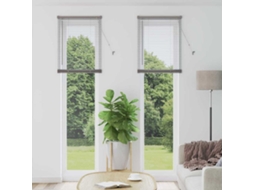 Vidaxl Persianas Venecianas Manual Prateado 220 X 55 Cm Alumínio